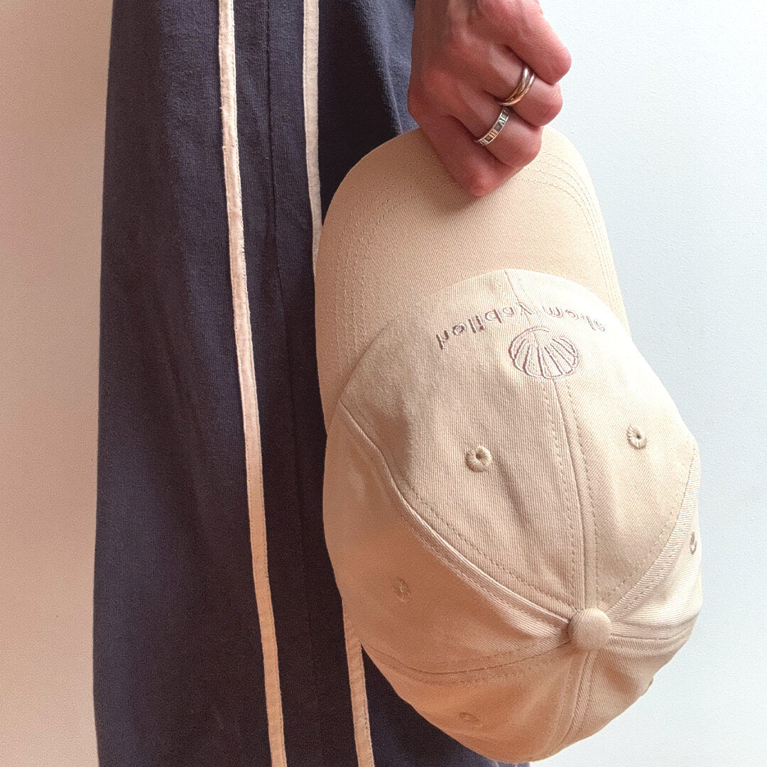 Holiday Mode Cap & Midnight Stripe Travel Pant